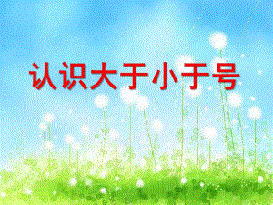 大班数学《认识大于小于号》PPT课件教案.ppt