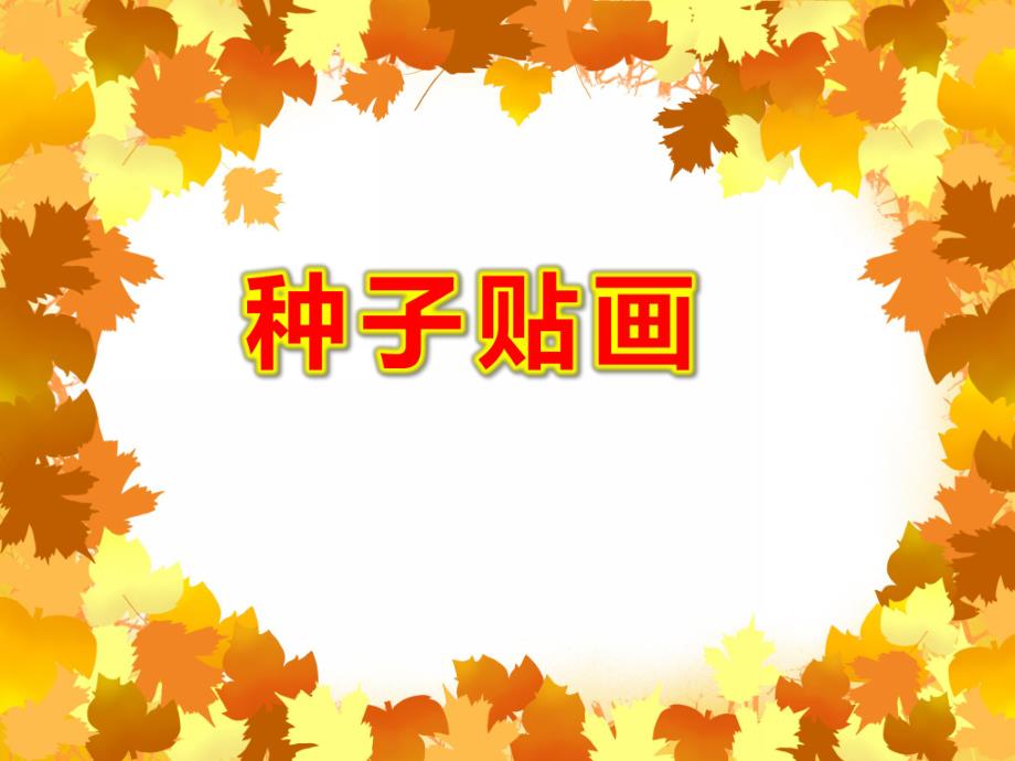 大班教学课件《种子贴画》PPT课件教案幼儿园大班教学课件ppt—种子贴画.ppt_第1页