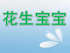 大班科学《花生宝宝》PPT课件花生宝宝.ppt