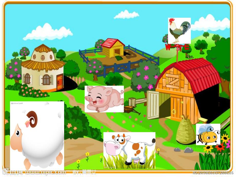 小班语言《农场里的叫声》PPT课件教案农场里的叫声.ppt_第2页