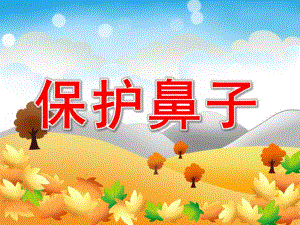 中班安全活动《保护鼻子》PPT课件教案PPT课件.pptx