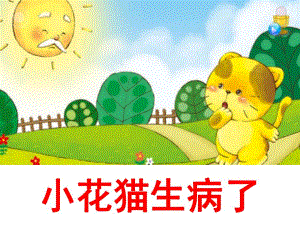 小班语言《小花猫生病了》PPT课件小花猫生病了.pptx