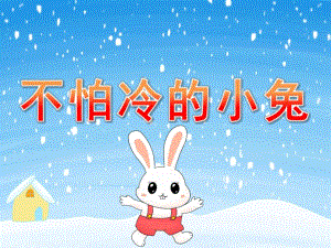 小班健康《不怕冷的小兔》PPT课件教案PPT课件.pptx
