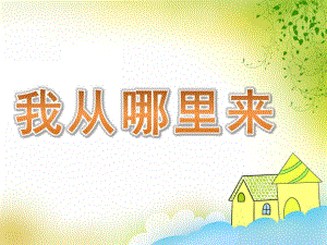 幼儿园科学《我从哪里来》PPT课件教案PPT课件.pptx