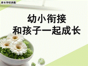 幼小衔接家长讲座PPT课件幼小衔接讲座.ppt