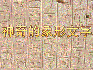 大班语言《神奇的象形文字》PPT课件教案PPT课件.pptx