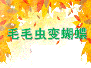 小班科学《毛毛虫变蝴蝶》PPT课件教案幼儿园小班科学《毛毛虫变蝴蝶》PPT课件.pptx