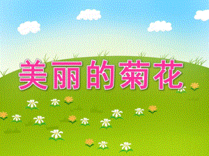 中班科学《美丽的菊花》PPT课件教案PPT课件.pptx