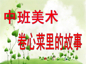 中班美术《卷心菜里的故事》PPT课件教案中班美术：卷心菜里的故事.pptx