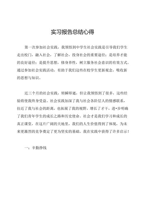 实习报告总结心得.docx