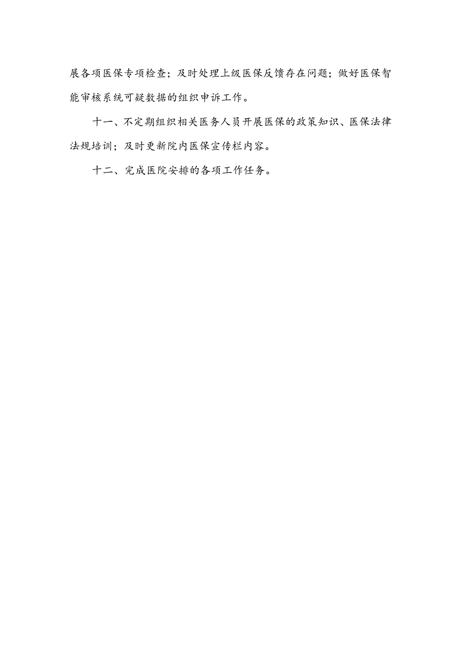 医院医保办主任工作职责.docx_第2页