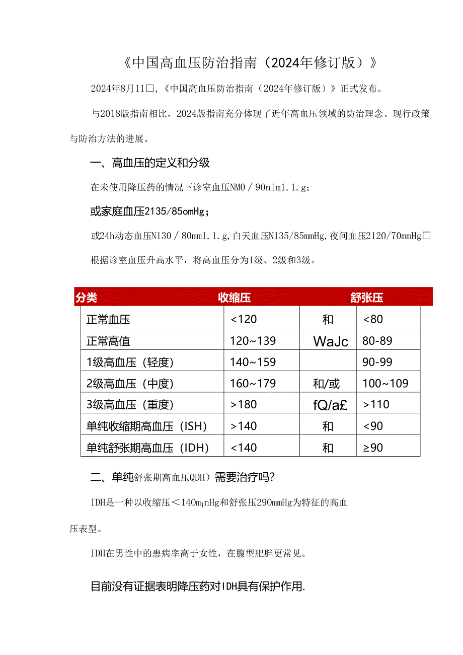 《中国高血压防治指南（2024年修订版）》.docx_第1页