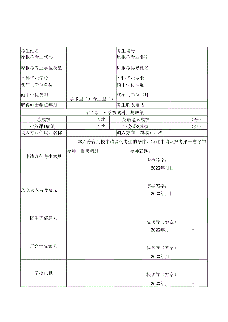 XX中医药大学202X年“普通招考”博士研究生调剂办法（2024年）.docx_第3页