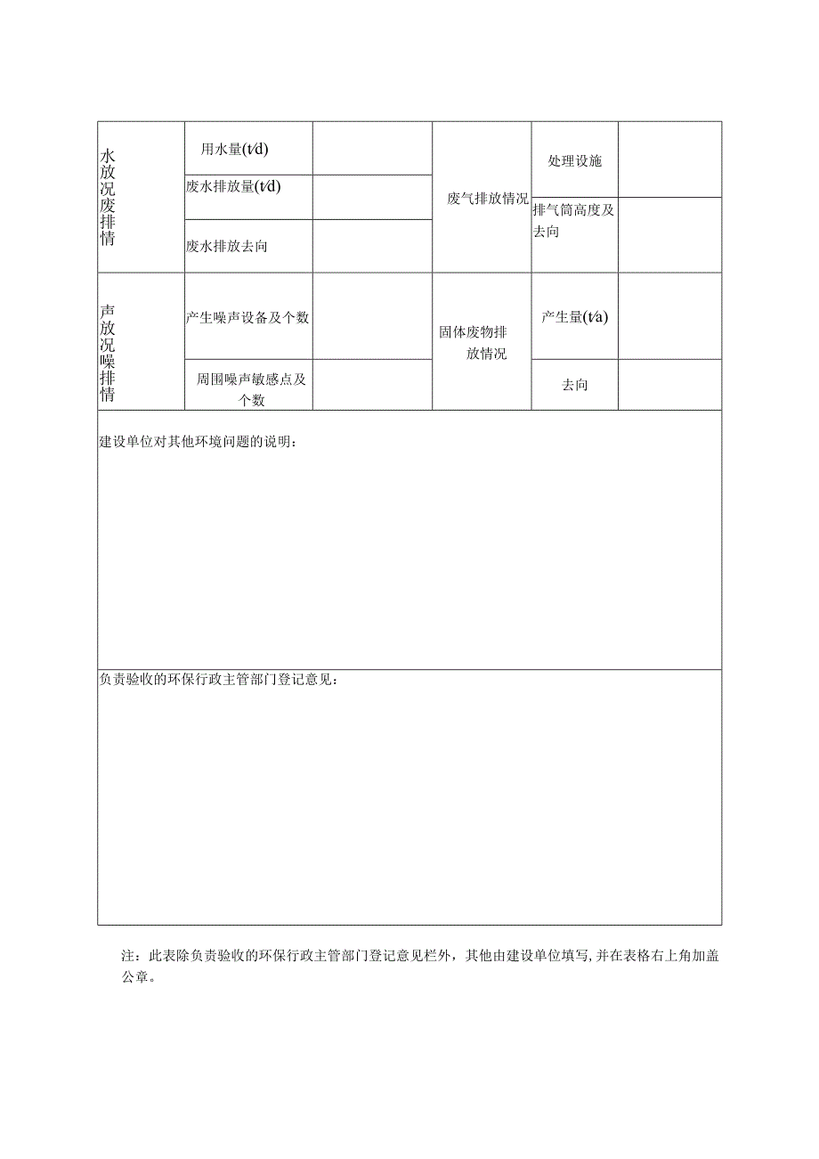 核技术应用项目竣工环境保护验收申请登记卡.docx_第2页