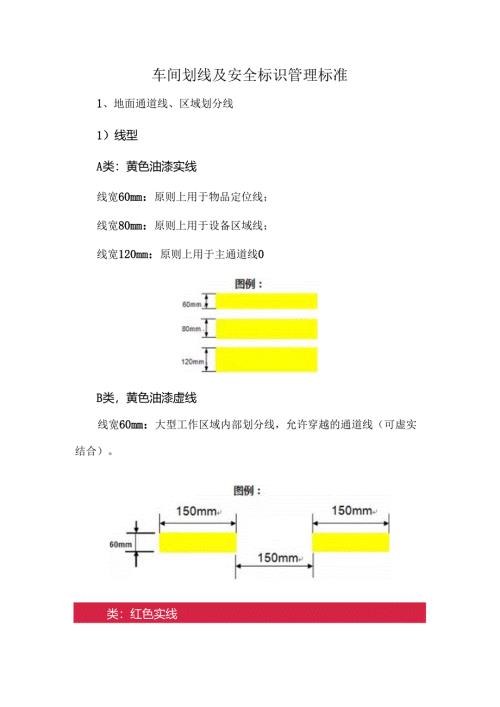 车间划线及安全标识管理标准.docx