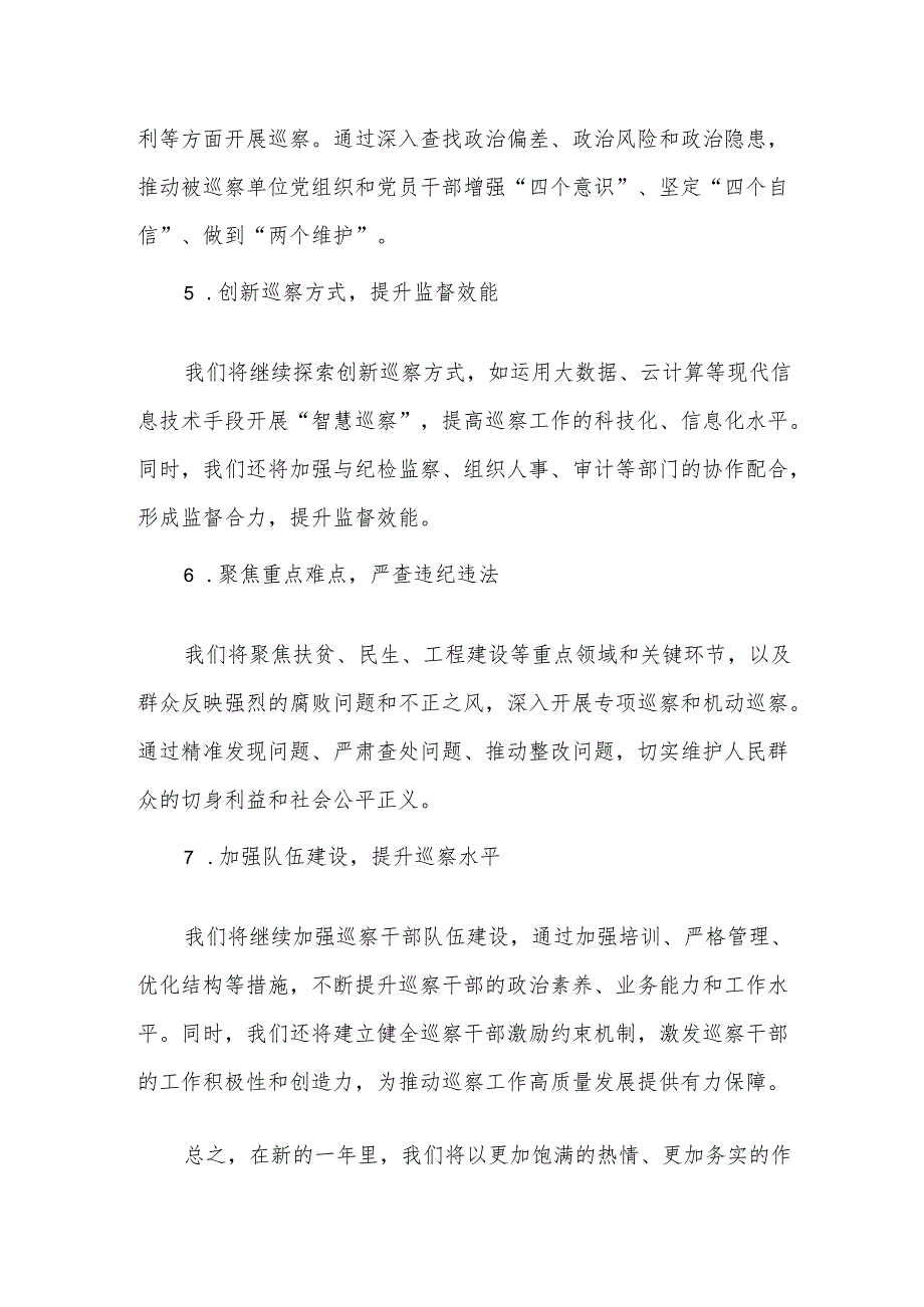 某县委巡察机构XXXX年度工作总结及XXXX年度工作计划.docx_第3页