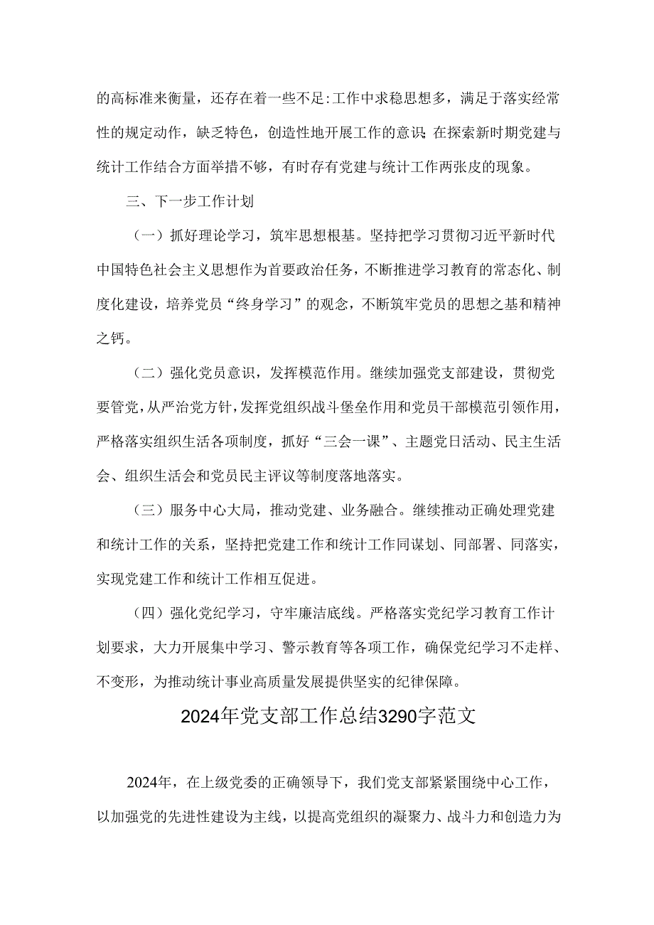 2024年党支部工作总结范文稿【两篇】.docx_第3页