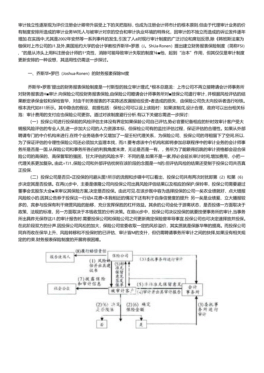 财务报表保险审计制度重构研究.docx_第1页