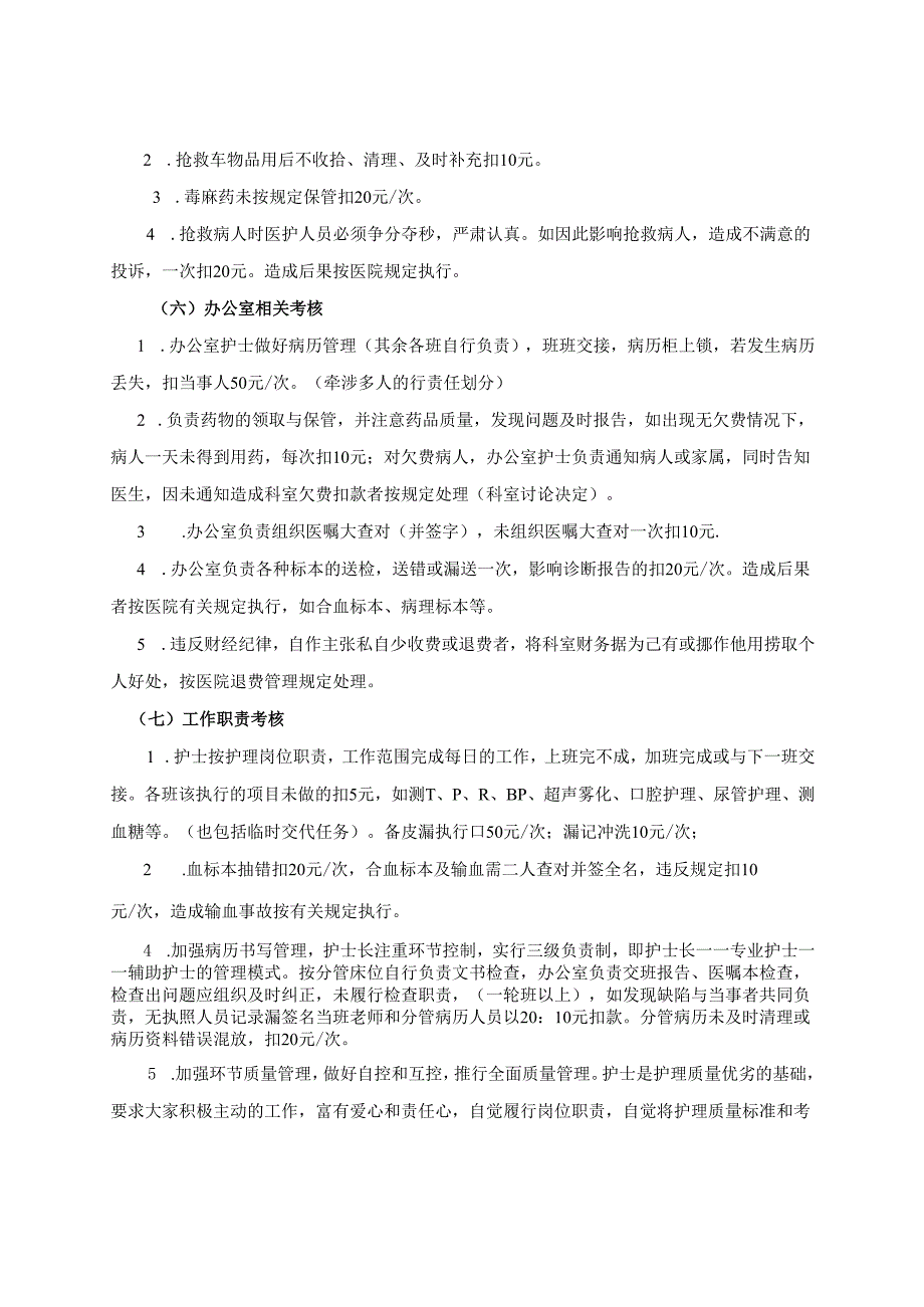 泌尿科护理质控考核细则.docx_第3页
