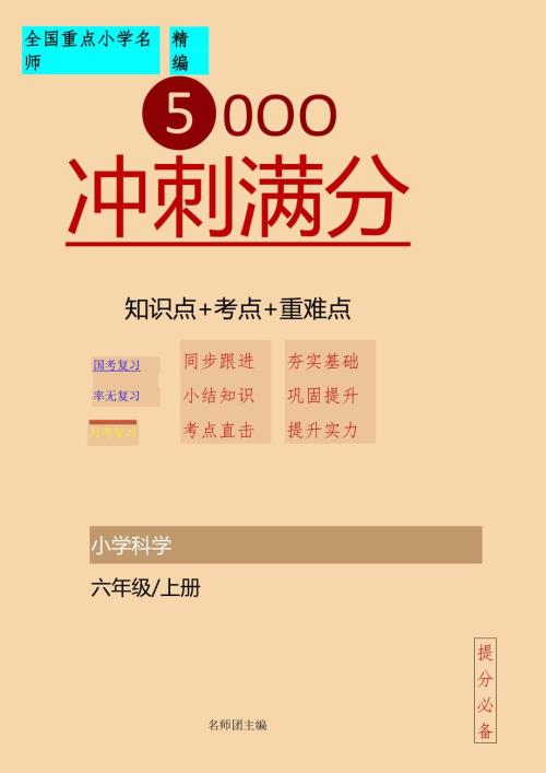 教科版六年级上册科学全册知识点精心梳理【优质】.docx