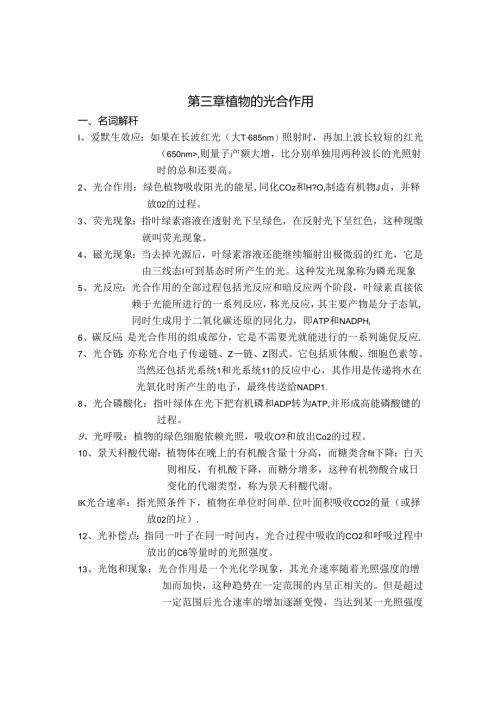 植物的光合作用.docx