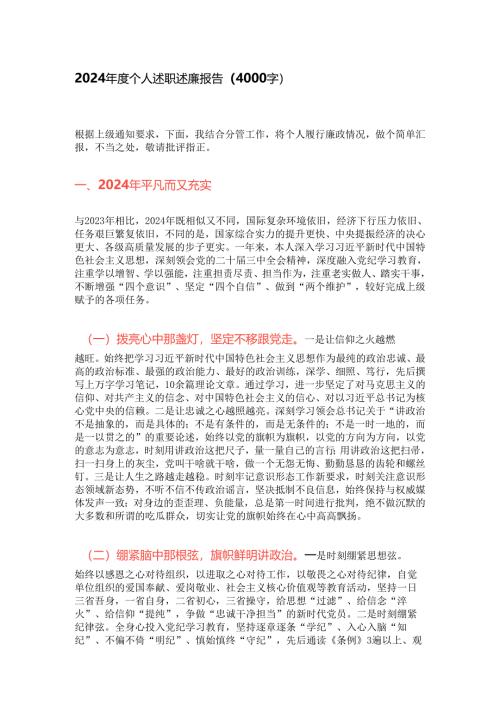 2024年度个人述职述廉报告.docx