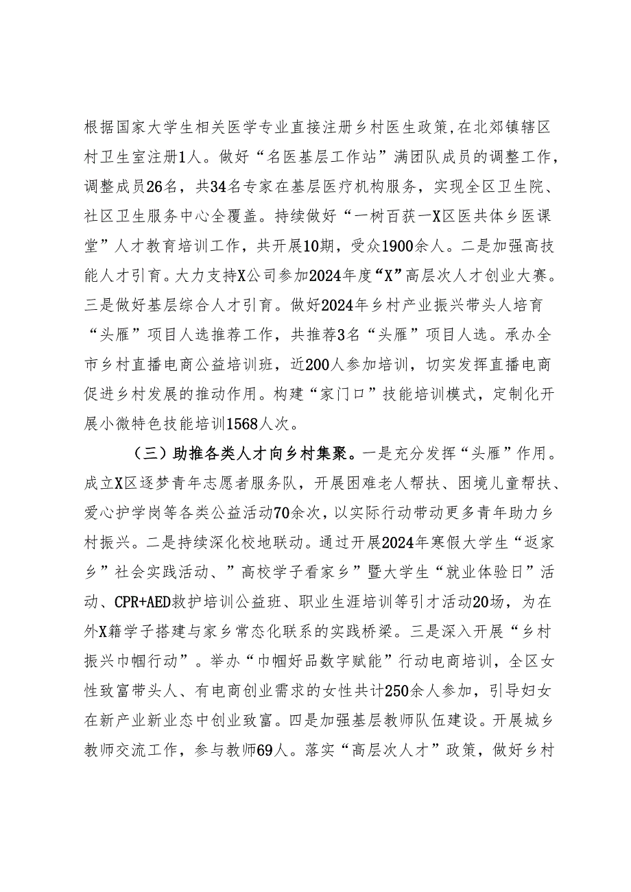 2024年乡村振兴人才专班三季度工作情况总结.docx_第2页