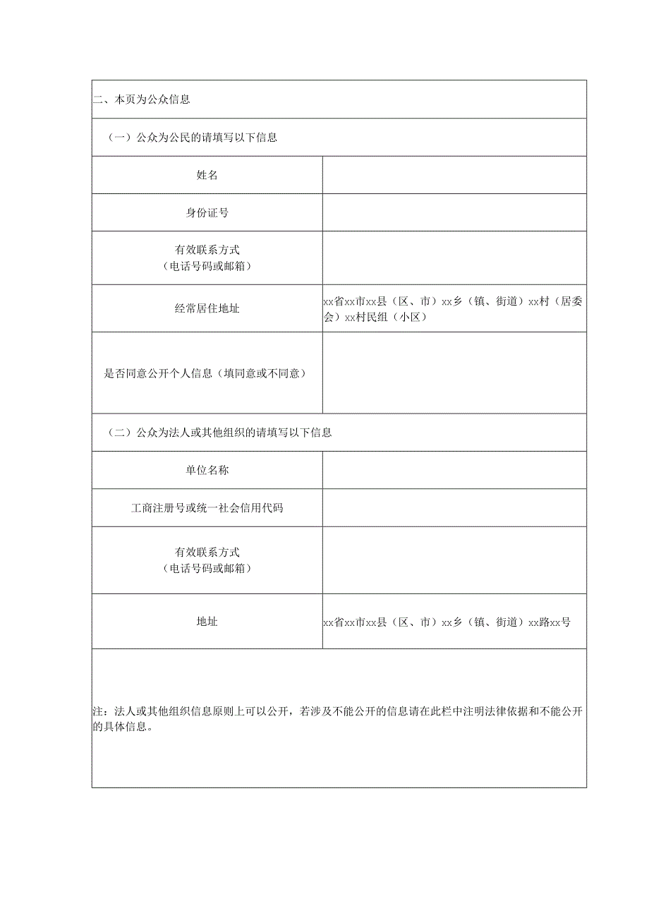 公众参与意见表.docx_第2页