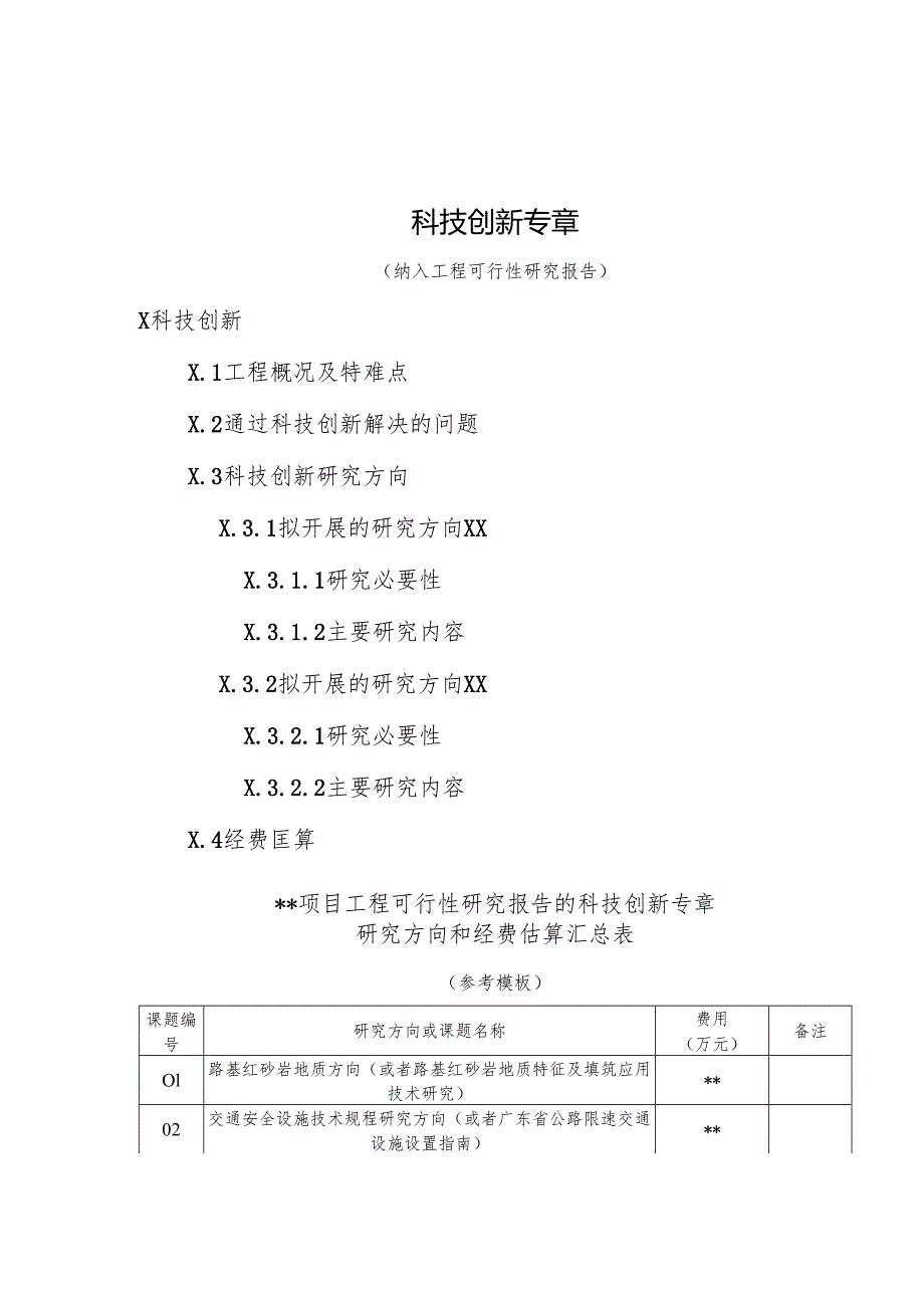 广东省交通基础设施建设项目科技创新专项实施方案、工程科技项目研究进展报告.docx_第2页