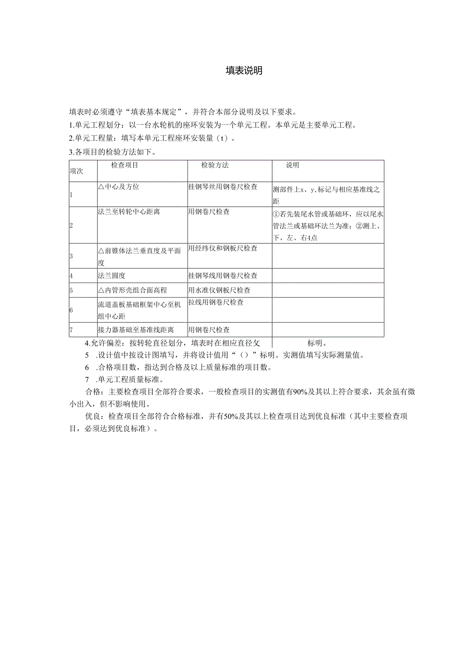灯泡贯流式水轮机座环安装单元工程质量评定表.docx_第2页