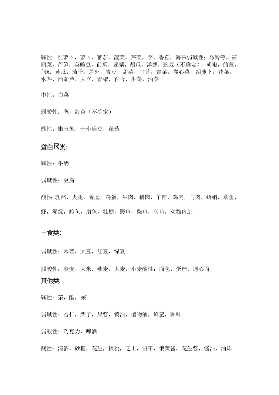 常见食物的酸碱性与温寒性质.docx_第2页