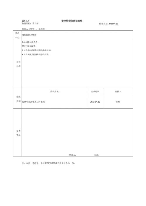 南施街安全日检查-2023.4.19.docx