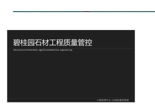 知名地产石材质量管控.docx