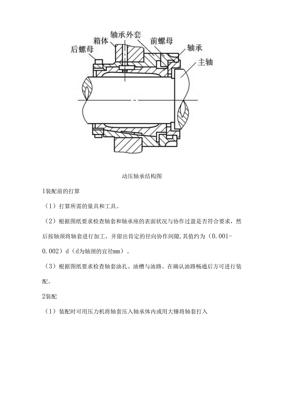 动压、静压、动静压轴承的工作原理及装配知识.docx_第2页