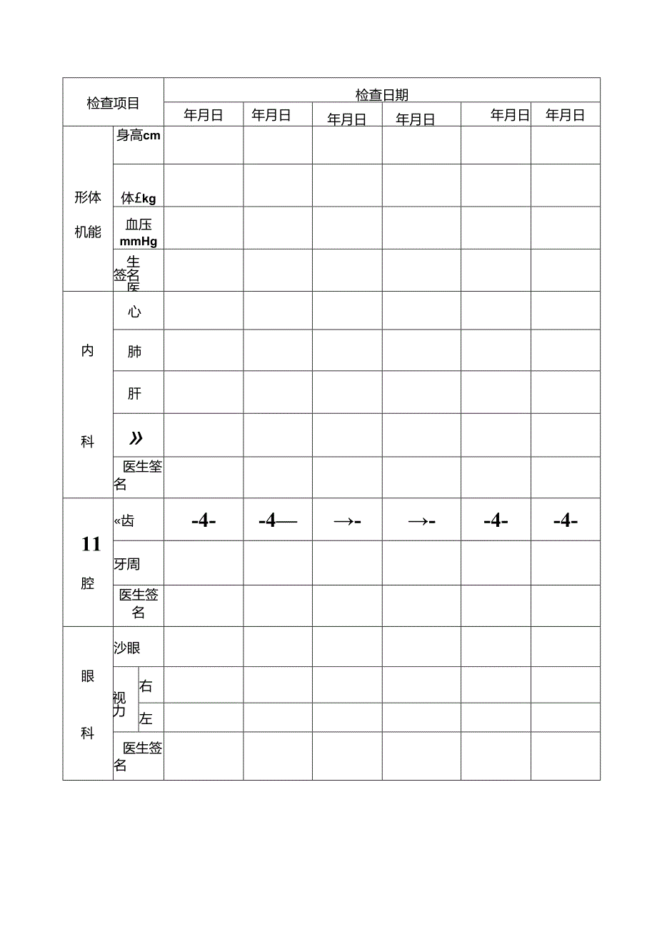 中小学生健康体检表.docx_第3页