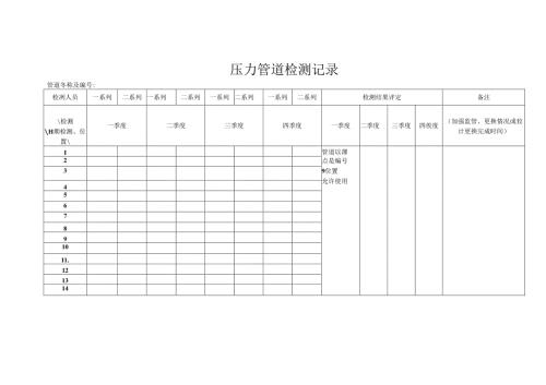 压力管道检测记录.docx