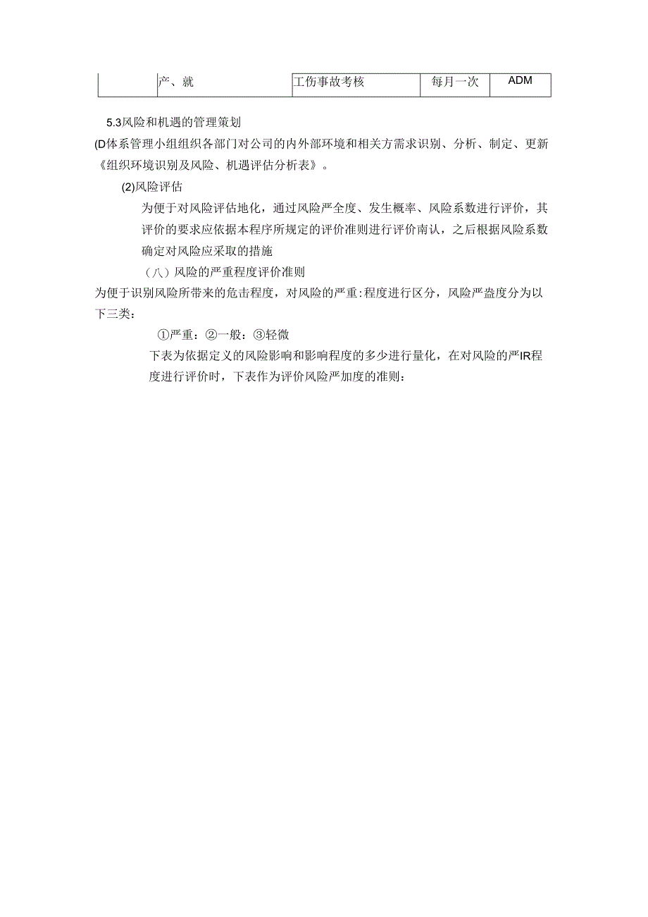 组织环境、相关方需求分析及风险和机遇管理程序.docx_第3页