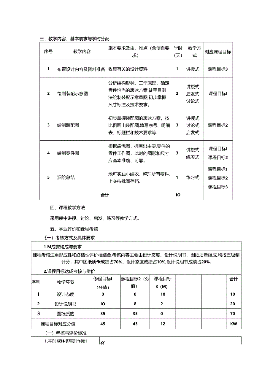《机械测绘》教学大纲.docx_第2页