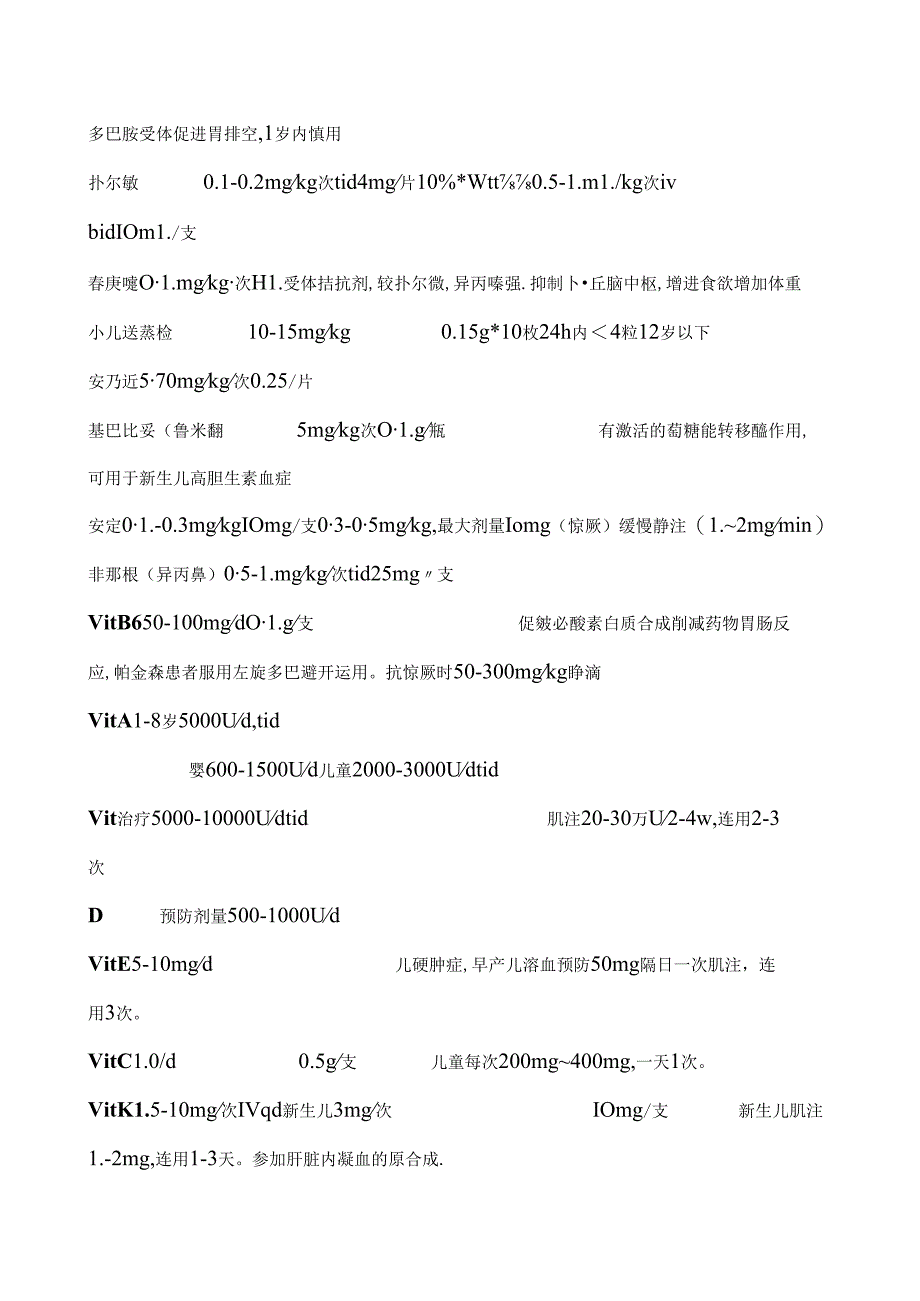 儿童药物剂量汇总[1].docx_第3页