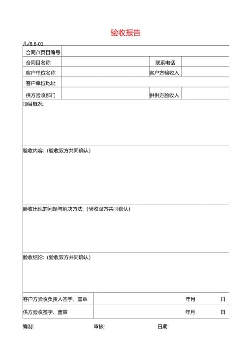 项目验收报告.docx