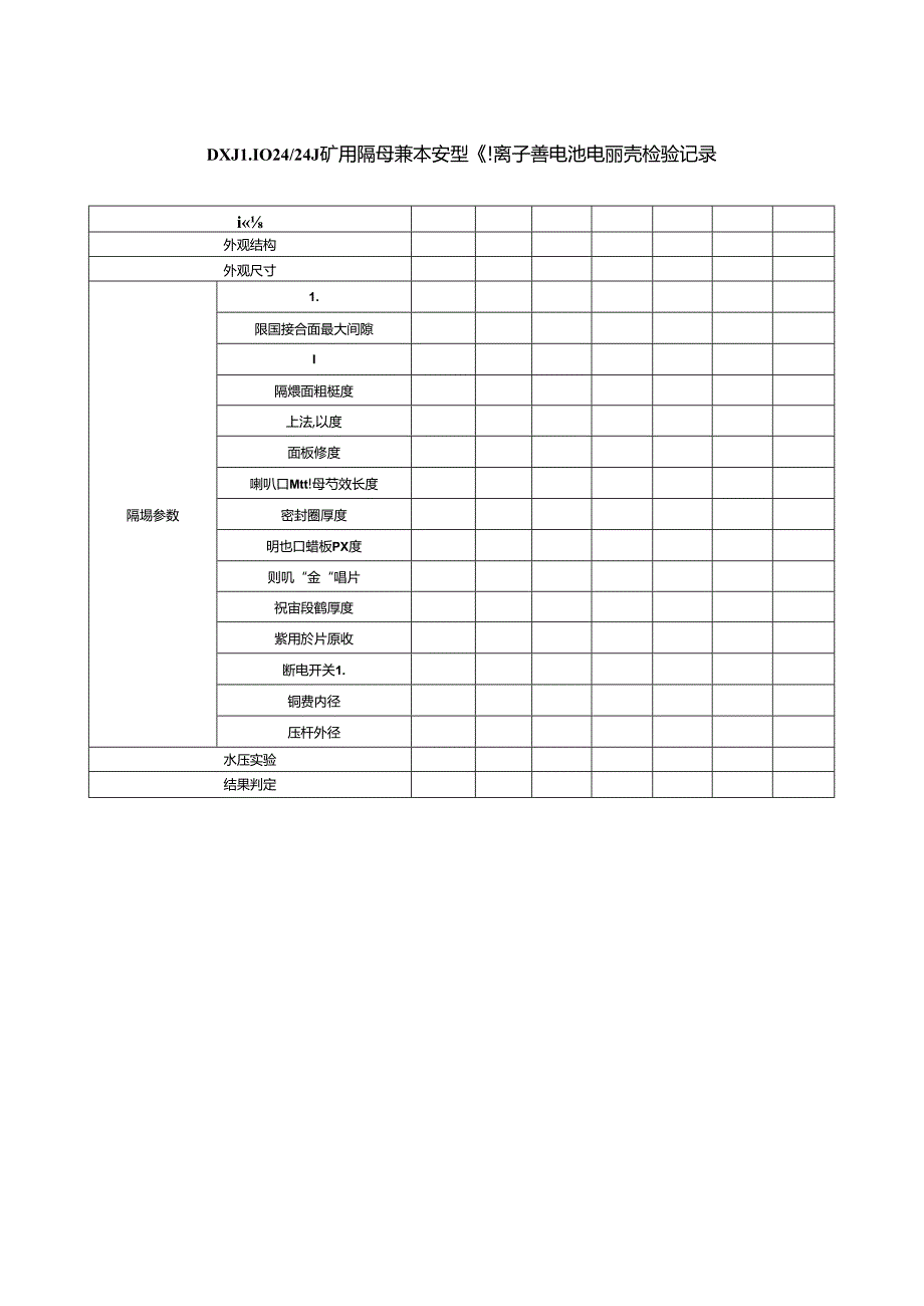 DXJL102424J矿用隔爆兼本安型锂离子蓄电池电源质检规程.docx_第3页
