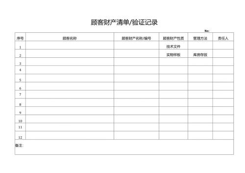 顾客财产记录.docx