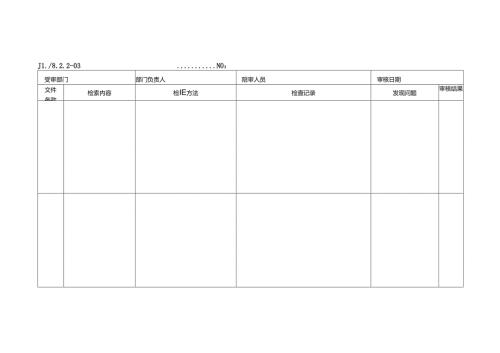 现场审核检查表.docx