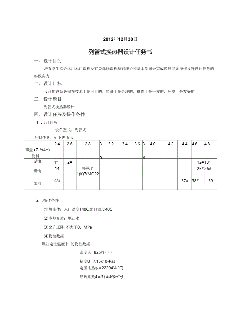 化工原理化工设备水冷却煤油设计说明书.docx_第2页