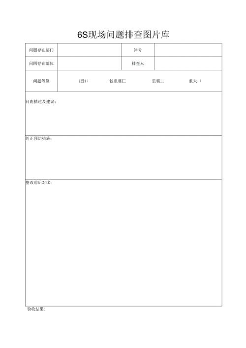 6S现场问题排查图片库.docx
