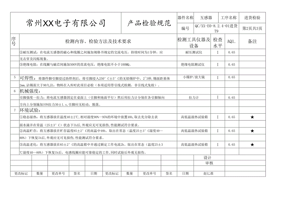 互感器进货检验标准.docx_第2页