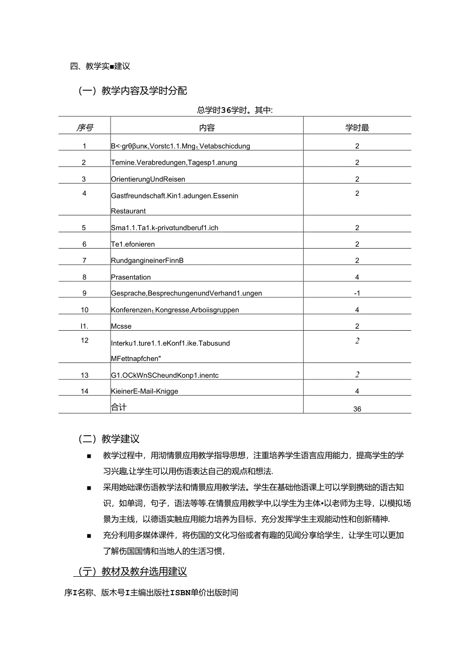职业技术学校《德语口语实践》课程标准.docx_第2页