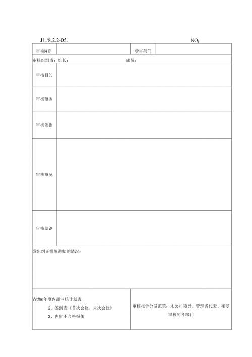 管理体系内审报告.docx