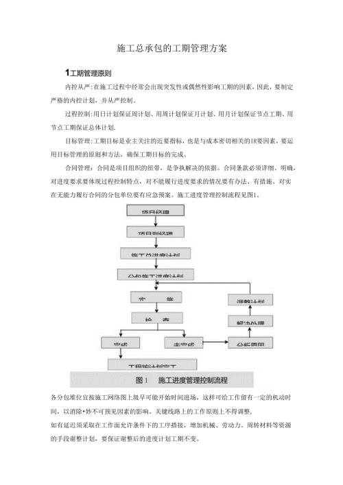 施工总承包的工期管理方案.docx