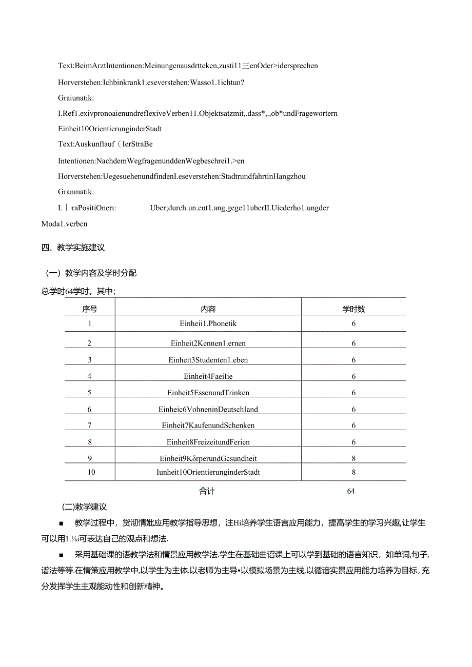 职业技术学校《大学德语（一）（二）（三）（四）》课程标准.docx_第3页